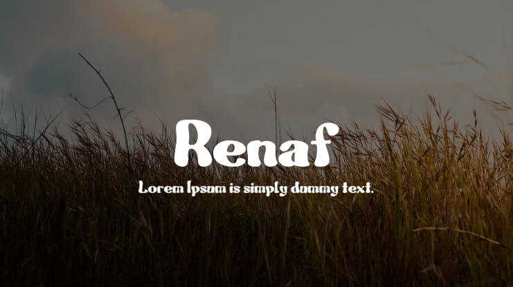 Renaf Font