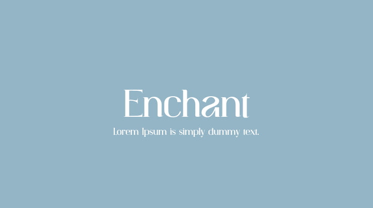 Enchant Font