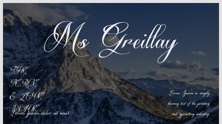 Ms Greillay Font