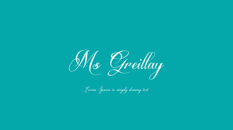 Ms Greillay Font