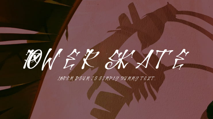 Power Skate Font