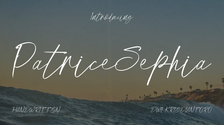 PatriceSephia Font