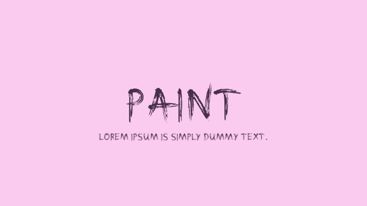 paint Font