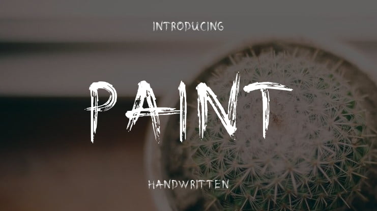 paint Font