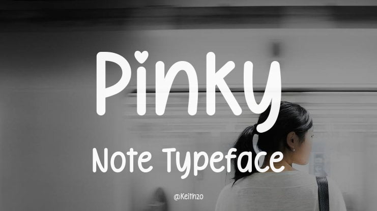 Pinky Note Font