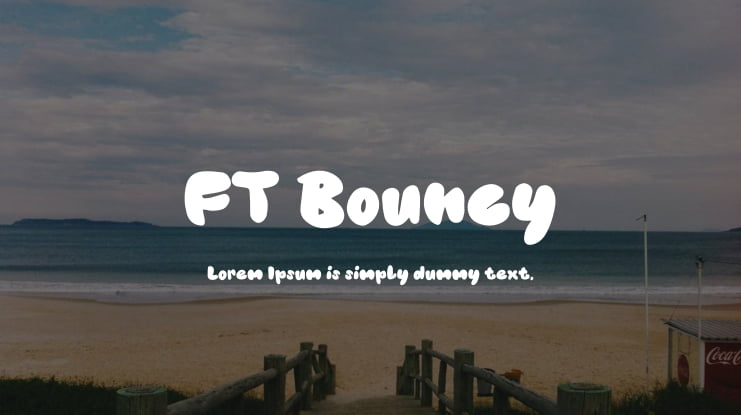 FT Bouncy Font