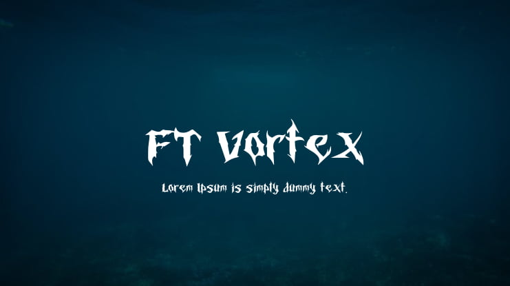 FT Vortex Font