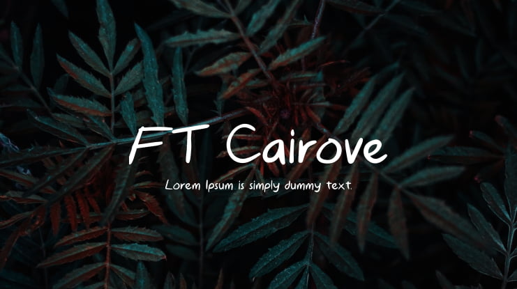 FT Cairove Font