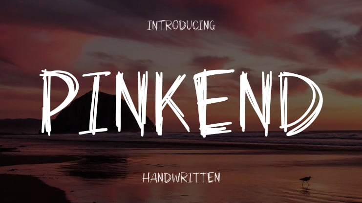 Pinkend Font