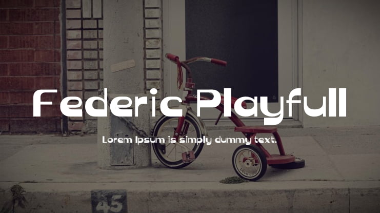 Federic Playfull Font