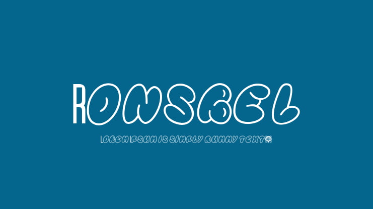 Ronsbel Font