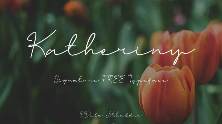 Katheriny Signature FREE Font