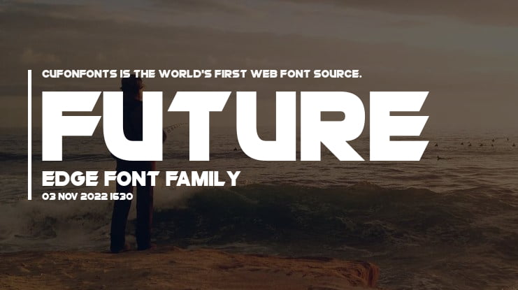 Future Edge Font Family