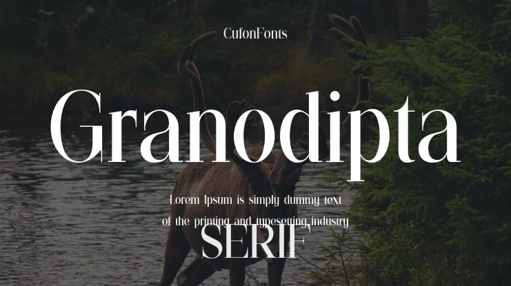 Granodipta Font