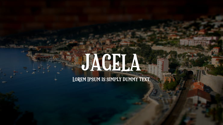 JACELA Font