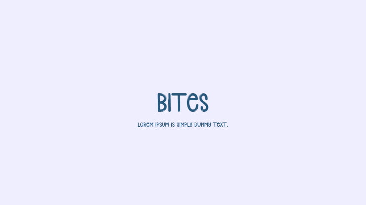 Bites Font