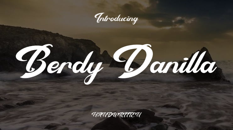 Berdy Danilla Font