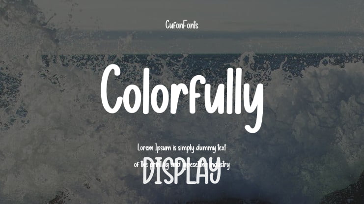 Colorfully Font