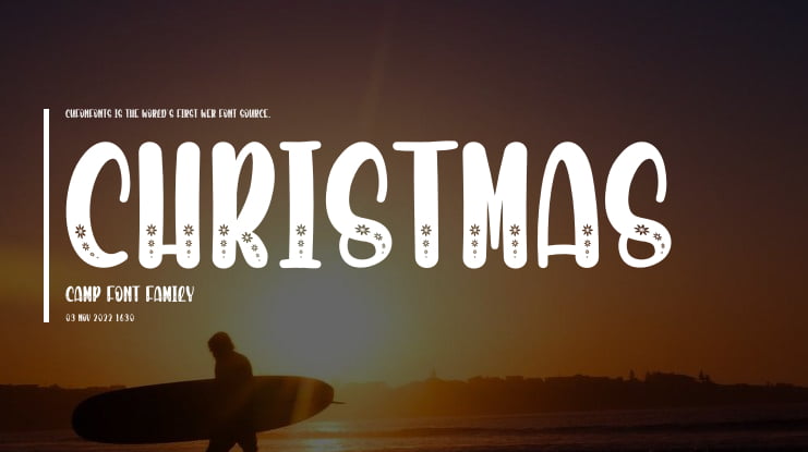 Christmas Camp Font