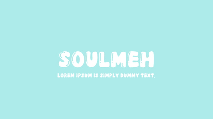 Soulmeh Font