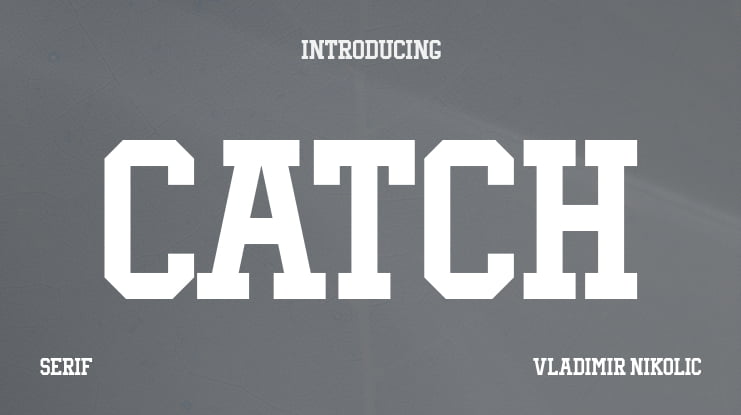 Catch Font