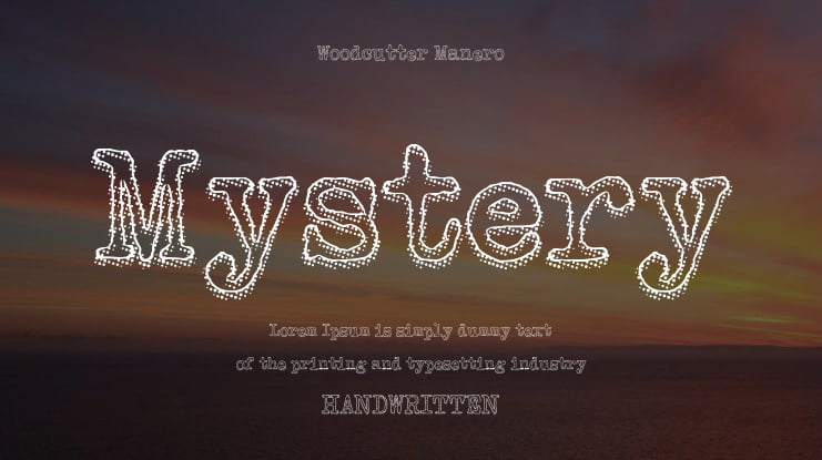 Mystery Font