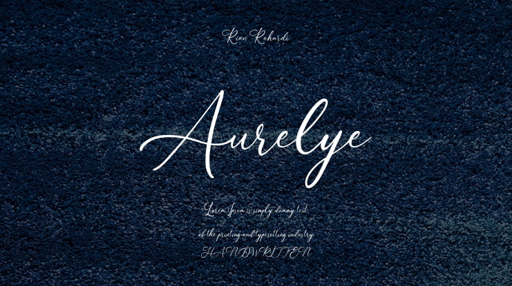 Aurelye Font