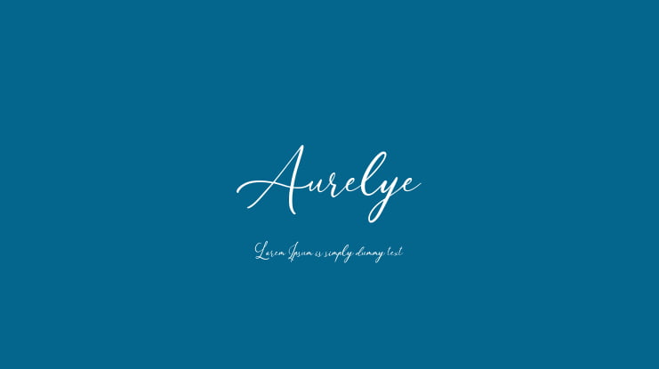 Aurelye Font