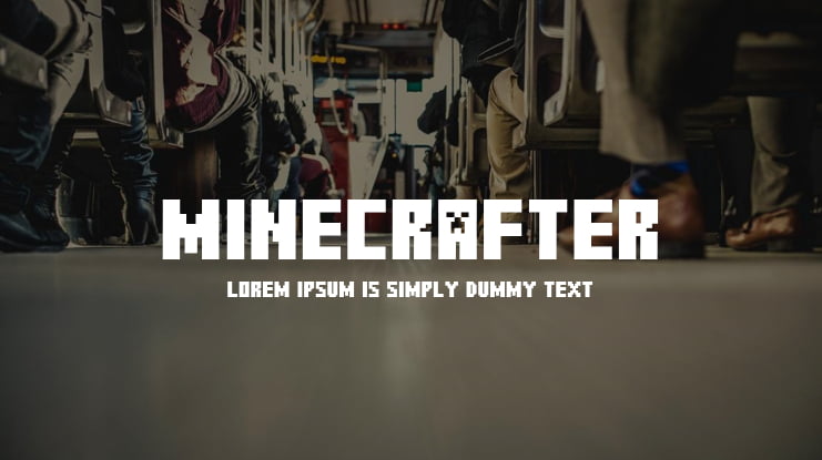 minecrafter Font