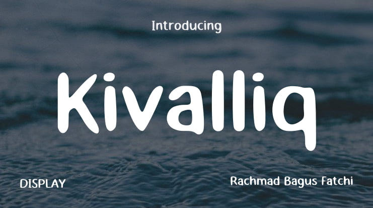 Kivalliq Font