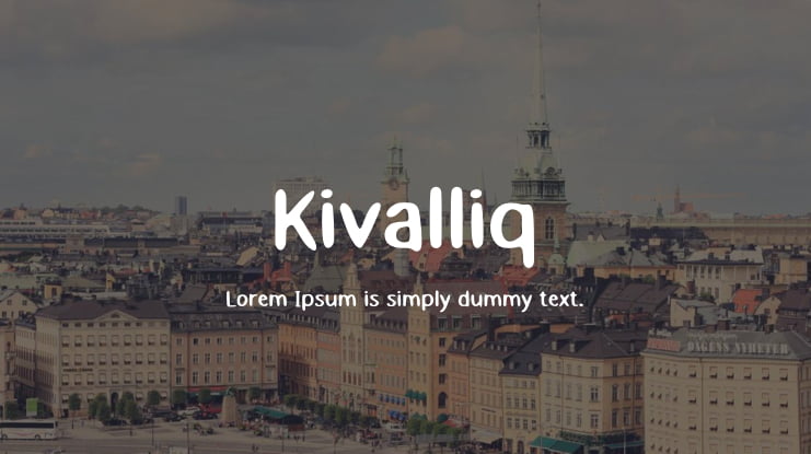 Kivalliq Font