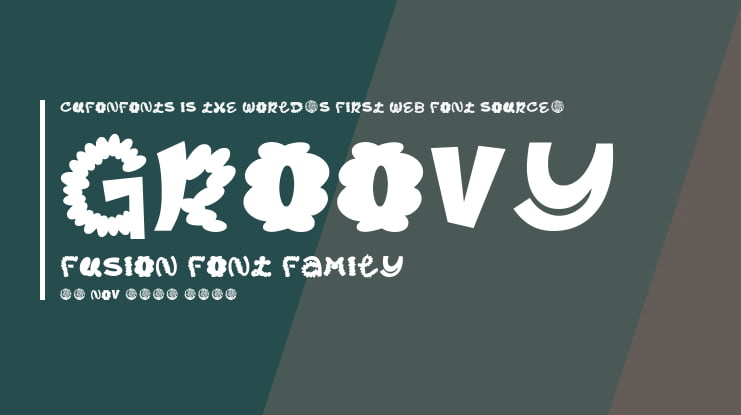 Groovy Fusion Font