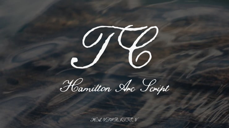 TC Hamilton Arc Script Font