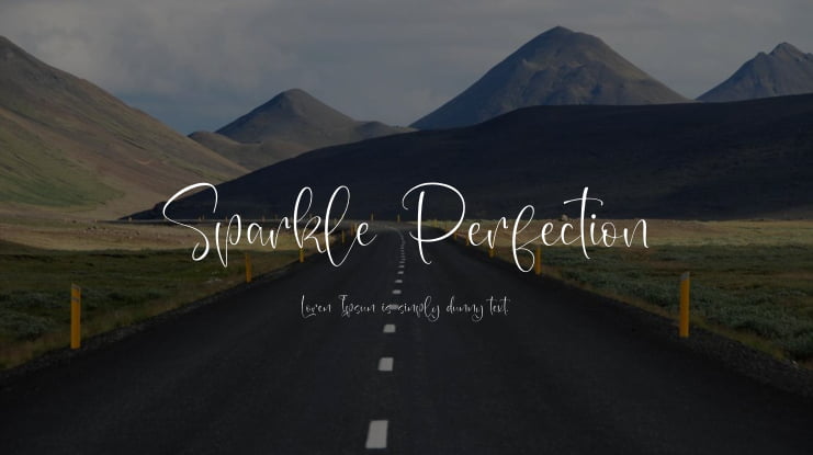 Sparkle Perfection Font Family