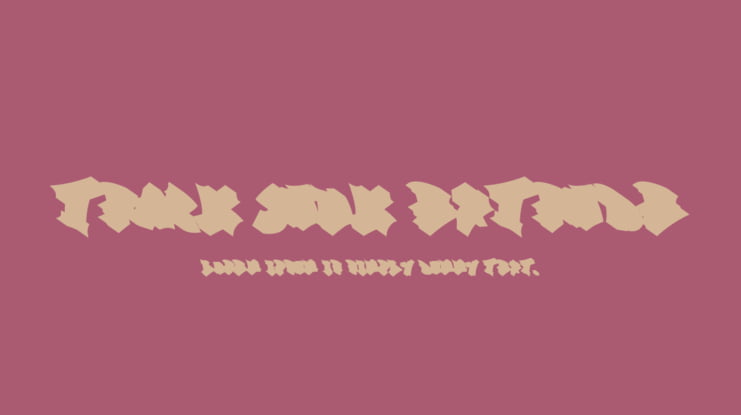 Track Junk Extrude Font Family