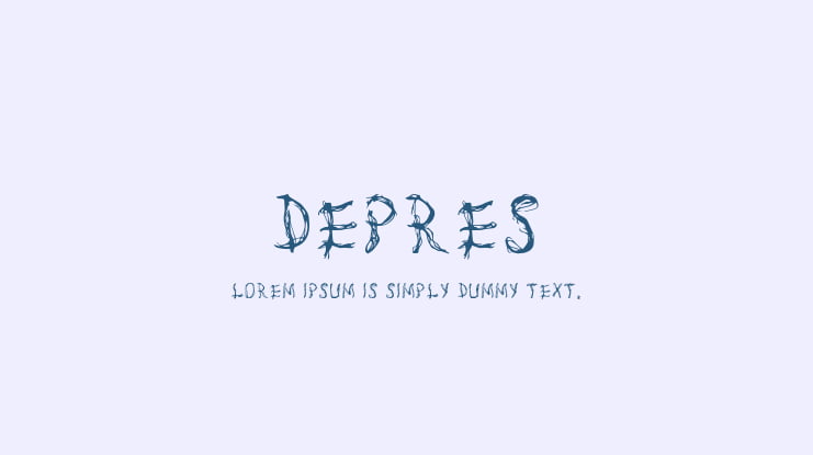 Depres Font