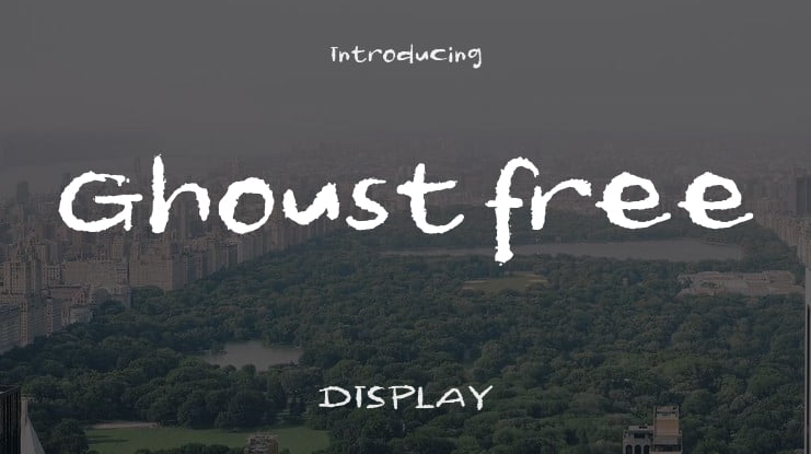 Ghoust free Font