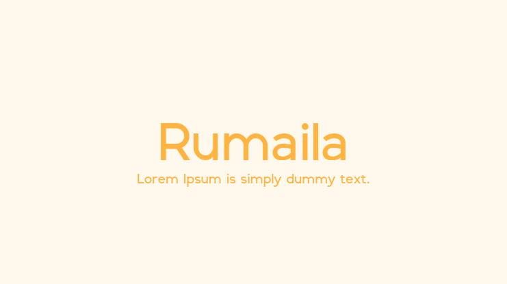 Rumaila Font