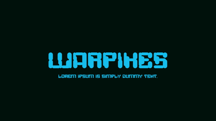 Warpixes Font