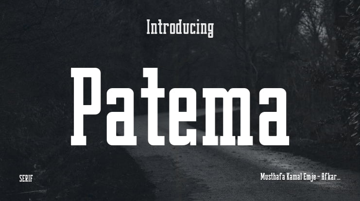 Patema Font