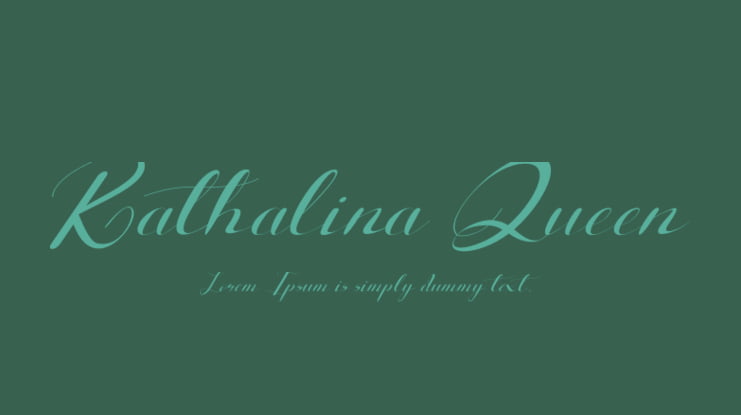 Rathalina Queen Font