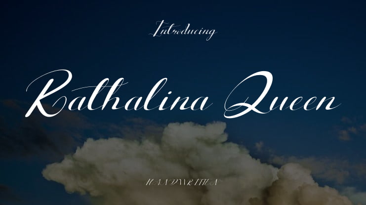 Rathalina Queen Font