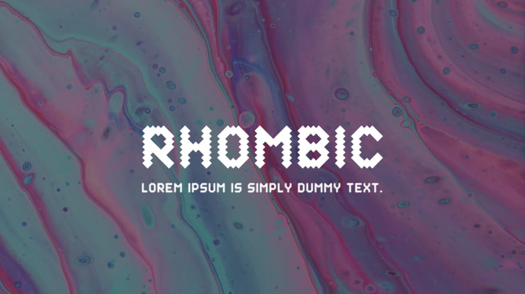 Rhombic Font