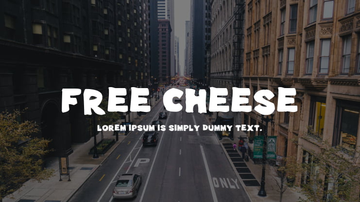 Free Cheese Font Family