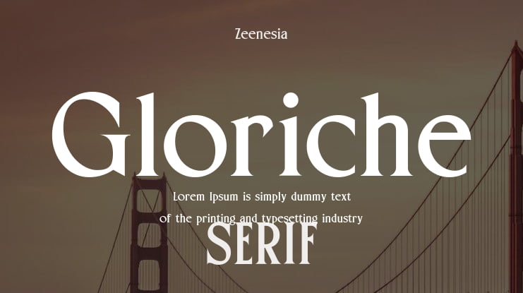 Gloriche Font