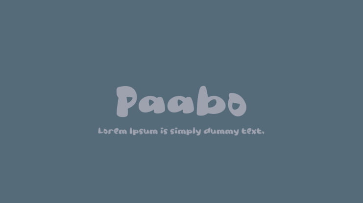 Paabo Font