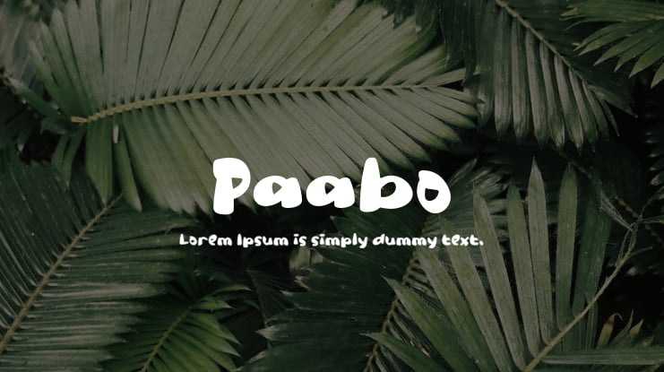 Paabo Font