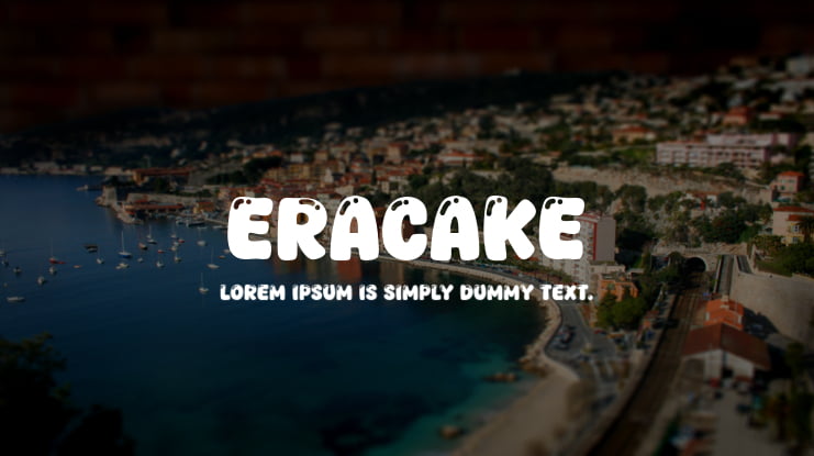 Eracake Font