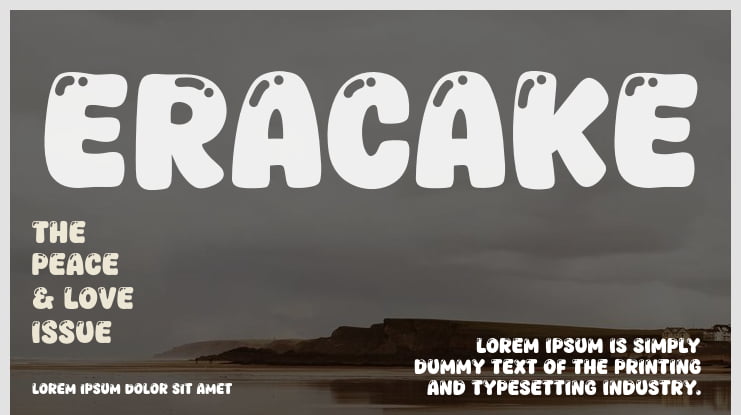 Eracake Font