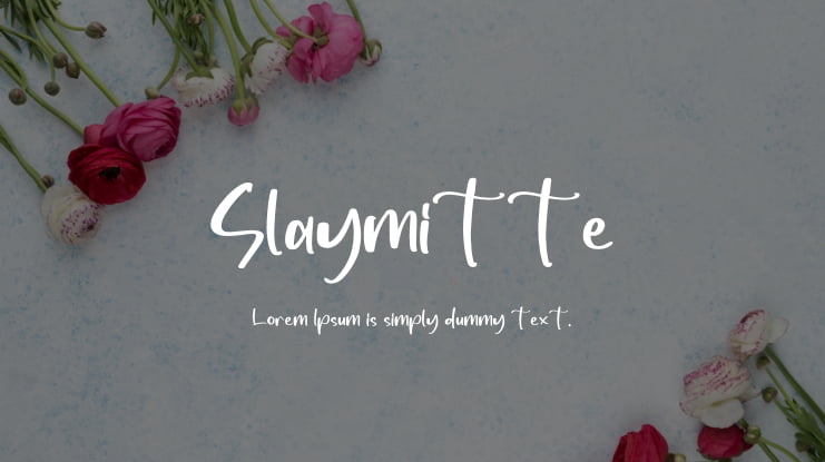 Slaymitte Font